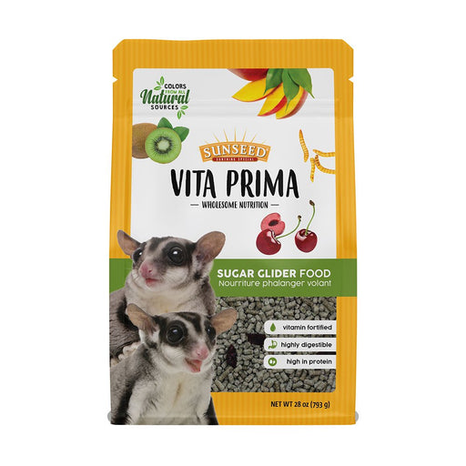 Photo of Vitakraft Sun Seed-Sunseed Vita Prima Wholesome Nutrition Sugar Glider Food-1.75 lb-from Pet Wish Pros