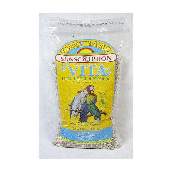 Photo of Vitakraft Sun Seed-Sunseed Vita Sunscription Hookbill Fruit & Vegetable Recipe Dry Birds Food-25 lb-from Pet Wish Pros