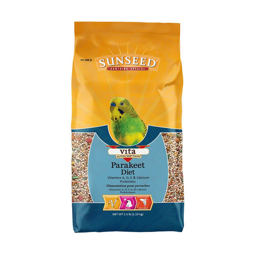 Photo of Vitakraft Sun Seed-Sunseed Vita Sunscription Parakeet Food-2.5 lb-from Pet Wish Pros