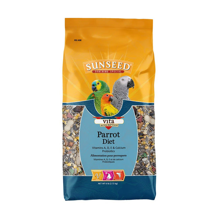 Photo of Vitakraft Sun Seed-Sunseed Vita Sunscription Parrot Food-6 lb-from Pet Wish Pros