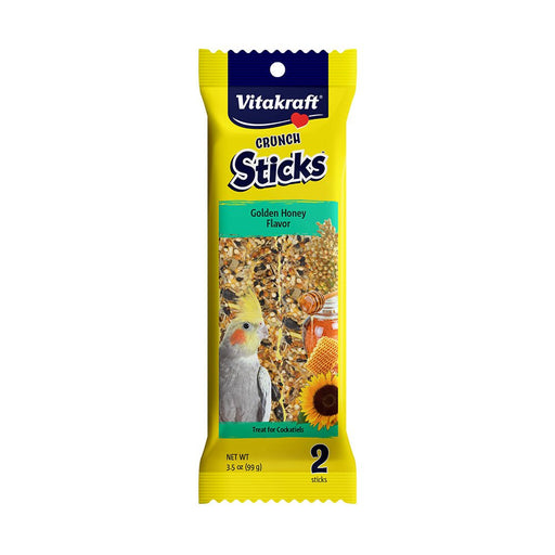 Photo of Vitakraft Sun Seed-Vitakraft Crunch Sticks for Cockatiels-3.5 oz-Honey-Standard-from Pet Wish Pros
