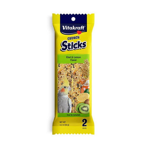 Photo of Vitakraft Sun Seed-Vitakraft Crunch Sticks for Cockatiels-3.5 oz-Kiwi-Standard-from Pet Wish Pros