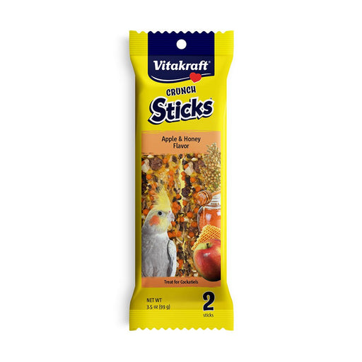 Photo of Vitakraft Sun Seed-Vitakraft Crunch Sticks for Cockatiels-Apple & Honey-3.5 oz-from Pet Wish Pros