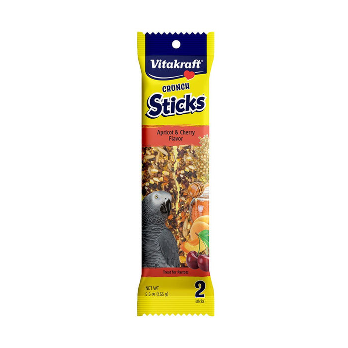 Photo of Vitakraft Sun Seed-Vitakraft Crunch Sticks for Parrots-5.5 oz-Apple-Apricot & Cherry-from Pet Wish Pros