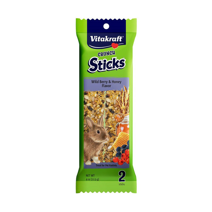 Photo of Vitakraft Sun Seed-Vitakraft Crunch Sticks for Rabbits-4 oz-Whole Grains & Wild Berrie-from Pet Wish Pros