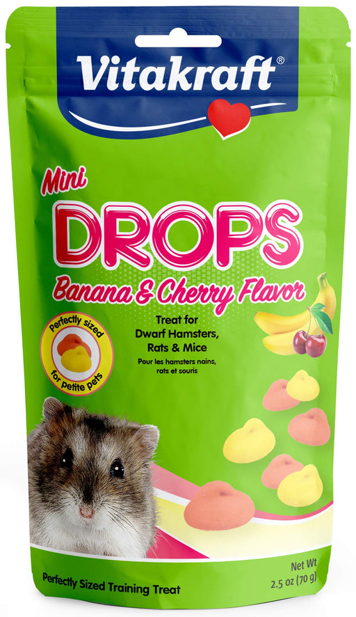 Photo of Vitakraft Sun Seed-Vitakraft Drops for Small Animals-Banana & Cherry-2.5 oz-from Pet Wish Pros