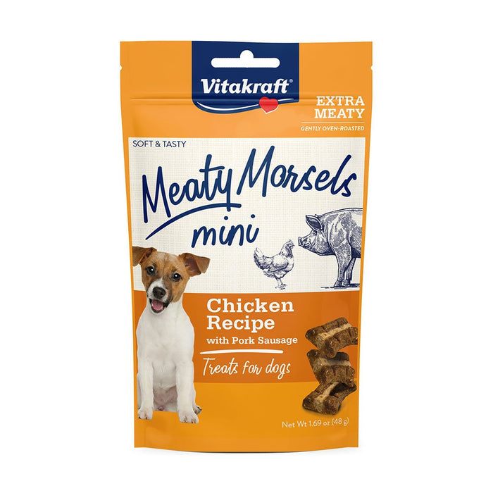 Photo of Vitakraft Sun Seed-Vitakraft Meaty Morsels Mini for Dogs-Chicken with Pork Sausage-1.69 oz-from Pet Wish Pros