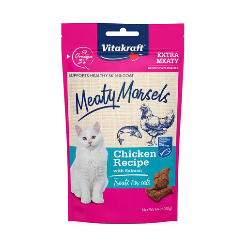 Photo of Vitakraft Sun Seed-Vitakraft Meaty Morsels for Cats-Chicken & Salmon-1.4 oz-from Pet Wish Pros