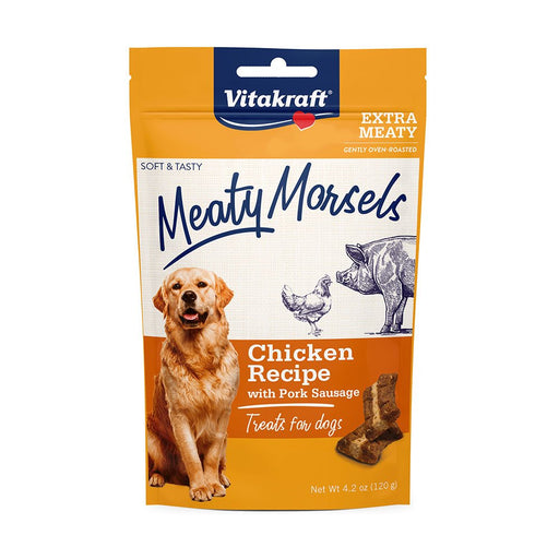 Photo of Vitakraft Sun Seed-Vitakraft Meaty Morsels for Dogs-Chicken & Sausage-4.2 oz-from Pet Wish Pros