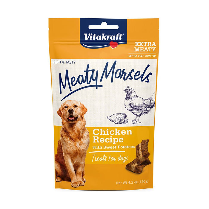 Photo of Vitakraft Sun Seed-Vitakraft Meaty Morsels for Dogs-Chicken with Sweet Potato-4.2 oz-from Pet Wish Pros