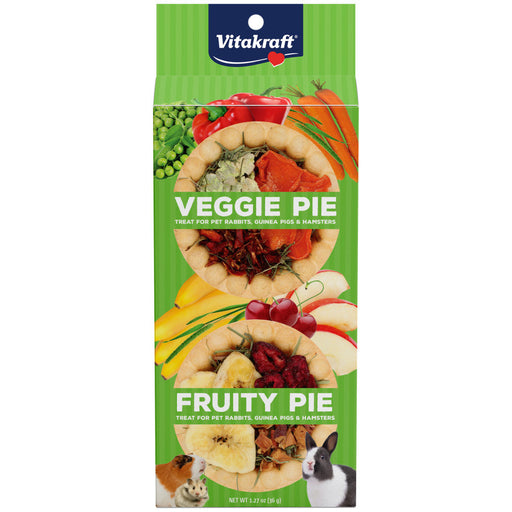 Photo of Vitakraft Sun Seed-Vitakraft Pie Treat for Small Animals-Veggie & Fruity-2 count-from Pet Wish Pros