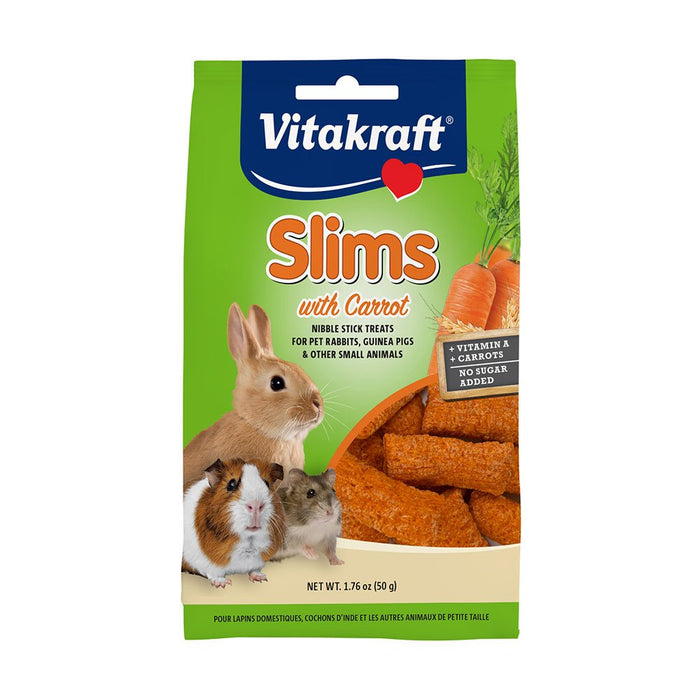 Photo of Vitakraft Sun Seed-Vitakraft Slims Small Animal Treats-Carrot-1.76 oz-from Pet Wish Pros