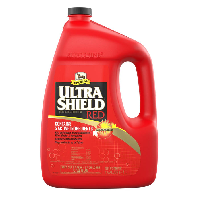 Photo of WF Young-Absorbine UltraShield Red Broad Spectrum Control-1 Gallon-from Pet Wish Pros