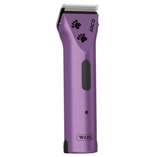 Photo of Wahl-Arco 5-in-1 Clipper Cordless Clipper-Purple with Paw Prints-from Pet Wish Pros