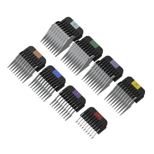 Photo of Wahl-Stainless Steel Attachment Comb for Detachable Blades-8 count of Assorted Sizes-from Pet Wish Pros