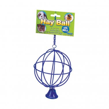 Photo of Ware Pet Products-Ware Chew Proof Hay Ball Feeder with Bell-Pack of 1-from Pet Wish Pros