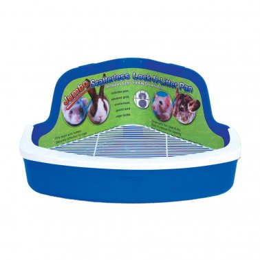 Photo of Ware Pet Products-Ware Scatterless Lock-N-Litter Pan for Small Animal-from Pet Wish Pros