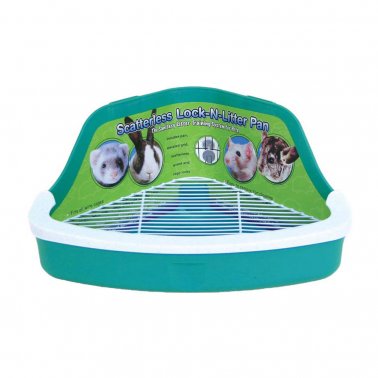 Photo of Ware Pet Products-Ware Scatterless Lock-N-Litter Pan for Small Animal-from Pet Wish Pros