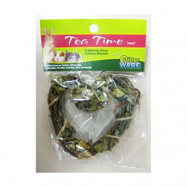 Photo of Ware Pet Products-Ware Tea Time Heart Small Animal Chew Toy-Pack of 1-from Pet Wish Pros