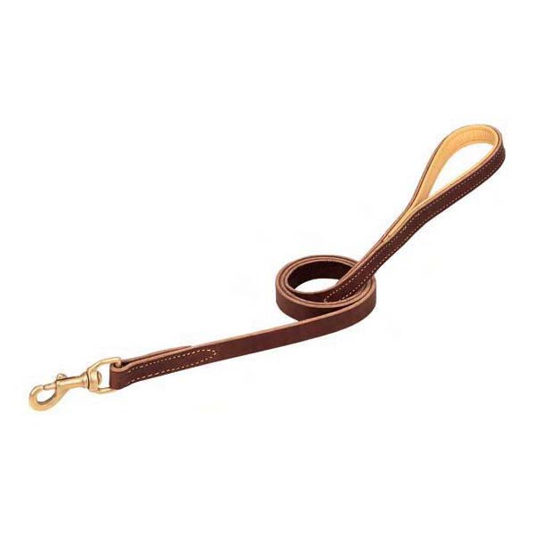 Photo of Weaver Leather-Weaver Leather Deer Ridge Leather Leash Chestnut-3/4 in x 48 in-from Pet Wish Pros