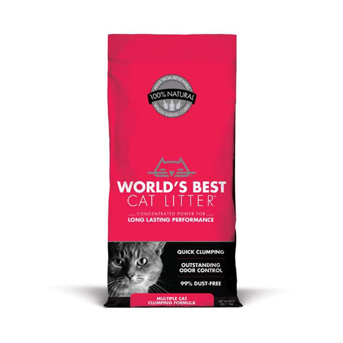 Photo of World's Best Cat Litter-World's Best Cat Litter Multiple Cat Clumping Cat Litter-Unscented-28 lb-from Pet Wish Pros