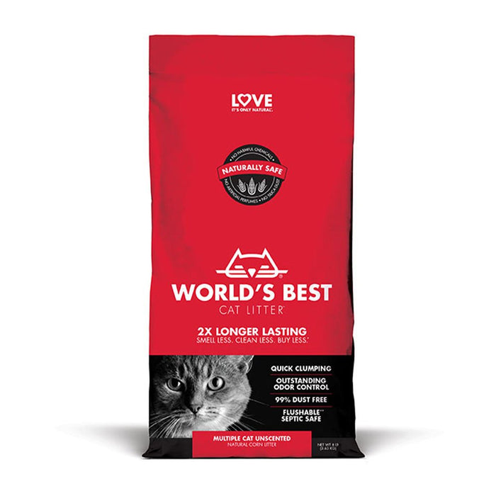 Photo of World's Best Cat Litter-World's Best Cat Litter Multiple Cat Clumping Cat Litter-Unscented-8 lb-from Pet Wish Pros