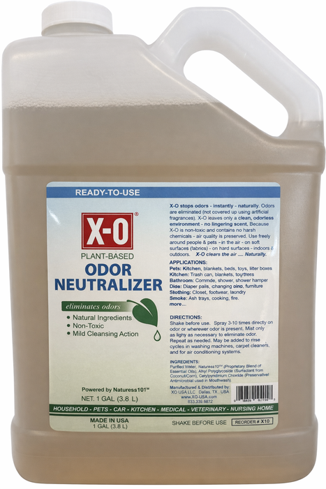 Photo of XO USA-X-O Plant-Based Odor Neutralizer-1 Gal Ready to Use-from Pet Wish Pros
