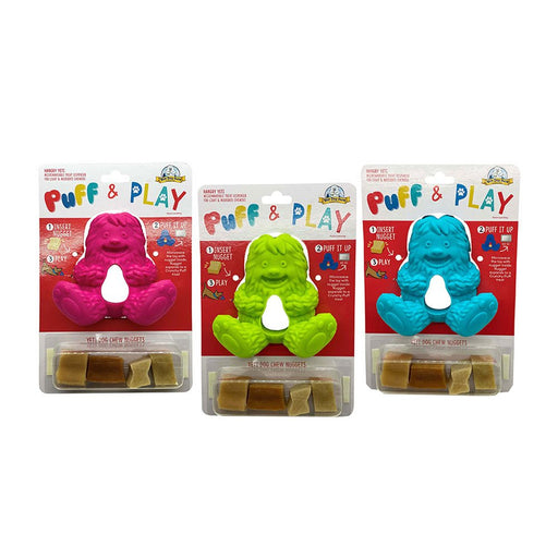 Photo of Yeti Corporation-Yeti Hangry Puff N' Play Treat Dispenser-Assorted-12 count-from Pet Wish Pros