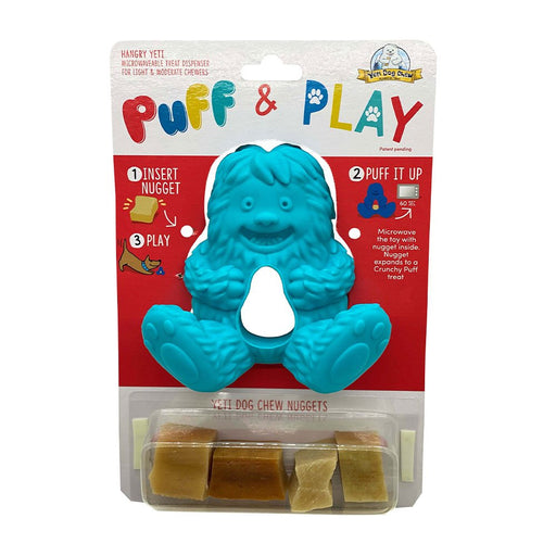 Photo of Yeti Corporation-Yeti Hangry Puff N' Play Treat Dispenser-Blue-1 count-from Pet Wish Pros