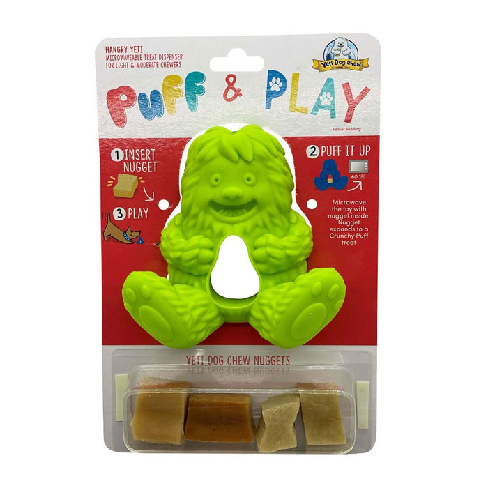 Photo of Yeti Corporation-Yeti Hangry Puff N' Play Treat Dispenser-Green-1 count-from Pet Wish Pros