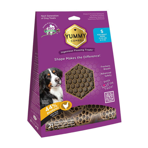 Photo of Yummy Combs-Yummy Combs Dental Treats for Dogs-Small-21 count-from Pet Wish Pros