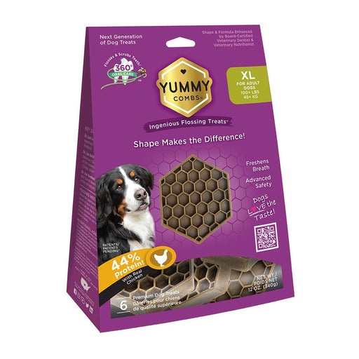 Photo of Yummy Combs-Yummy Combs Dental Treats for Dogs-X-Large-6 count-from Pet Wish Pros