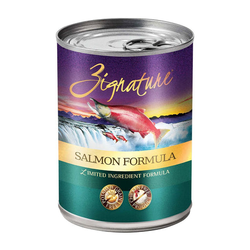 Photo of Zignature-Zignature Limited Ingredient Canned Dog Food-Salmon-(13 oz) [12 count]-from Pet Wish Pros