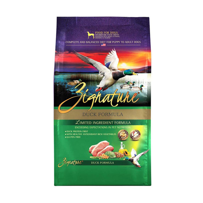 Photo of Zignature-Zignature Limited Ingredient Dry Dog Food-Duck-12.5 lb-from Pet Wish Pros