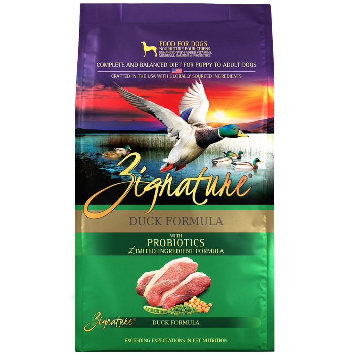 Photo of Zignature-Zignature Limited Ingredient Dry Dog Food-Duck-4 lb-from Pet Wish Pros