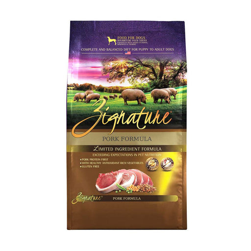 Photo of Zignature-Zignature Limited Ingredient Dry Dog Food-Pork-12.5 lb-from Pet Wish Pros