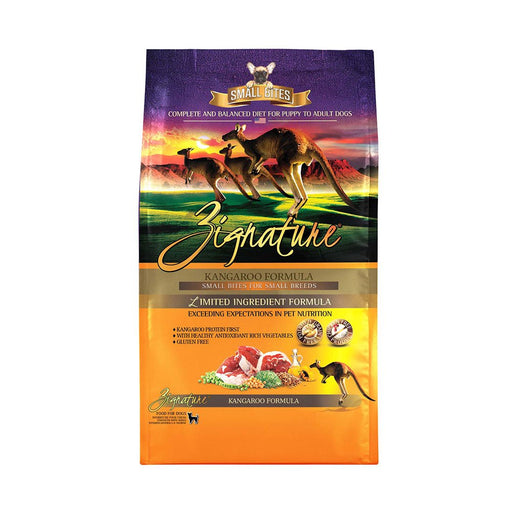 Photo of Zignature-Zignature Small Bites Limited Ingredient Dry Dog Food-Kangaroo-12.5 lb-from Pet Wish Pros