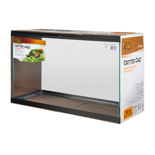 Photo of Zilla-Zilla Critter Cage Aquatic Enclosure-30 Gallon Breeder-Black-from Pet Wish Pros