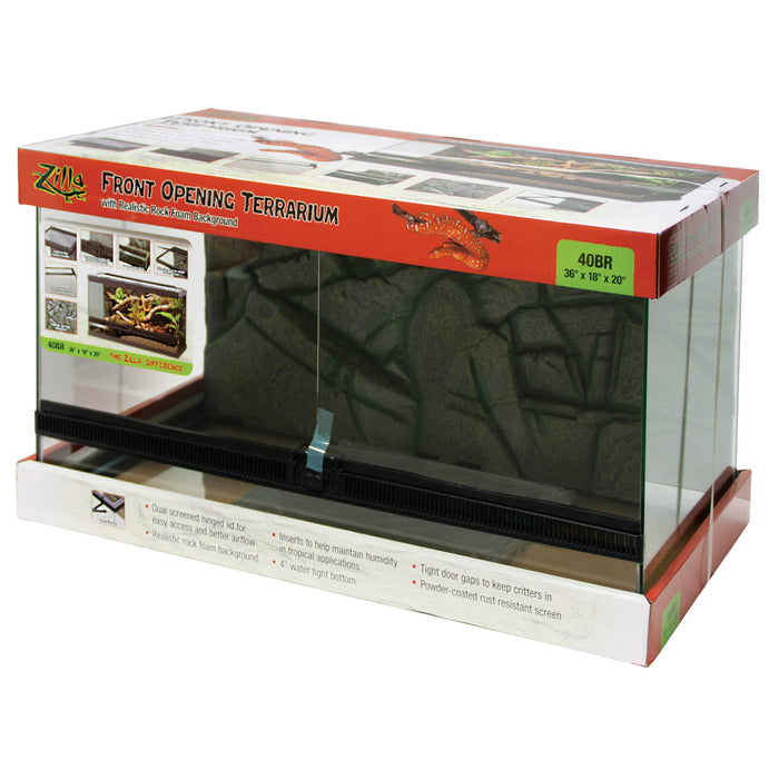Photo of Zilla-Zilla Front Opening Terrarium-36 in x 18 in x 20 in-from Pet Wish Pros