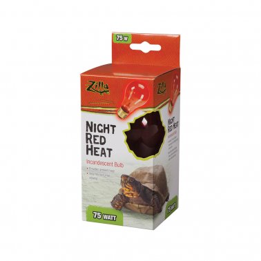 Photo of Zilla-Zilla Heat Incandescent Bulb-75 W-Night Red Color-from Pet Wish Pros