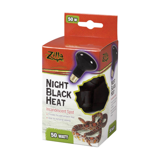 Photo of Zilla-Zilla Incandescent Spot Bulb-50 W-Night Black Color-from Pet Wish Pros