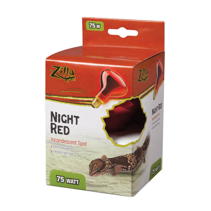 Photo of Zilla-Zilla Incandescent Spot Bulb-75 W-Night Red Color-from Pet Wish Pros