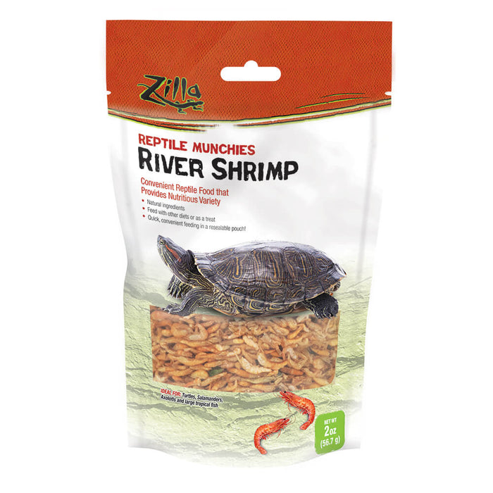 Photo of Zilla-Zilla Reptile Munchies-2 oz-River Shrimp-from Pet Wish Pros