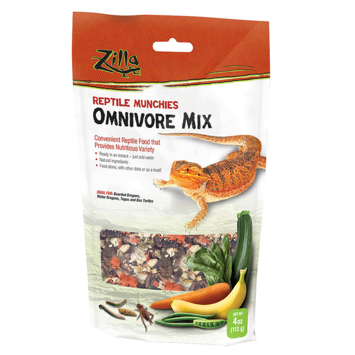 Photo of Zilla-Zilla Reptile Munchies-4 oz-Omnivore Mix-from Pet Wish Pros