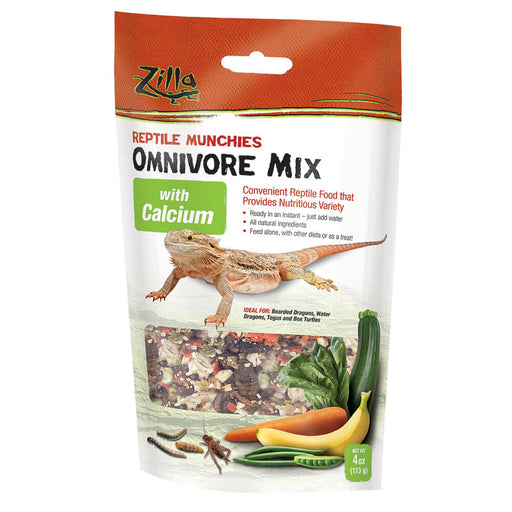 Photo of Zilla-Zilla Reptile Munchies-4 oz-Omnivore Mix w/ Calcium-from Pet Wish Pros