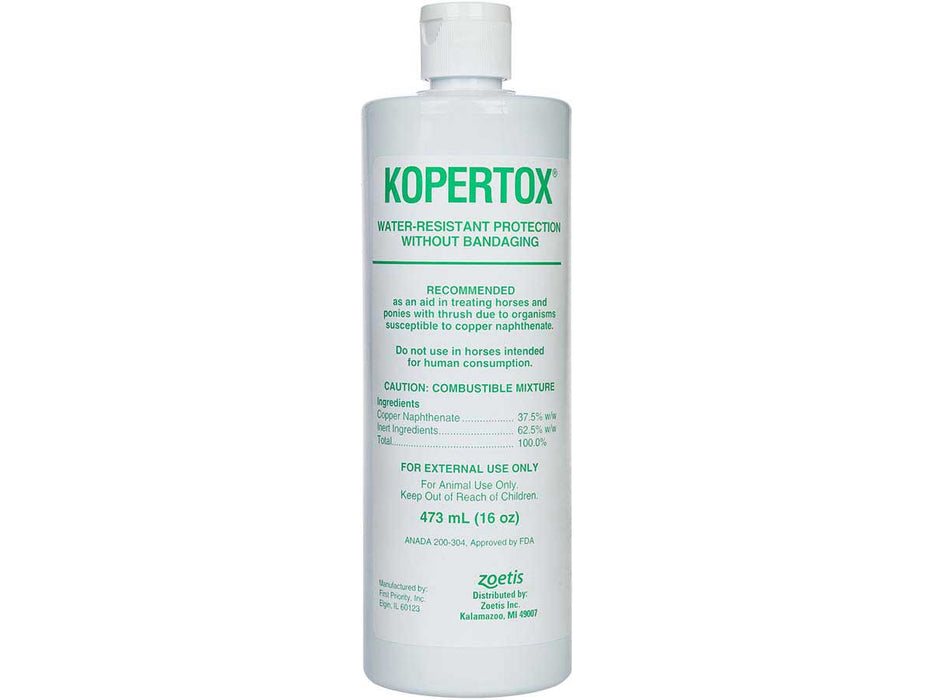 Photo of Zoetis Animal Health-Kopertox Water-Resistant Protection without Bandaging for Horses-16 oz-from Pet Wish Pros