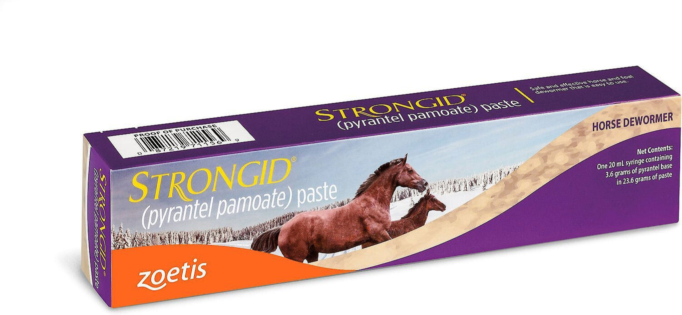 STRONGID Pyrantel Pamoate Oral Paste for Horses — Pet Wish Pros