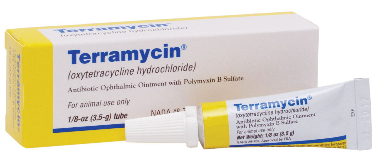 Photo of Zoetis Animal Health-Terramycin Antibiotic Ophthalmic Ointment-3.5 gram-from Pet Wish Pros