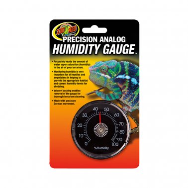 Photo of Zoo Med Laboratories-Zoo Med Laboratories Precision Analog Humidity Gauge for Reptiles-Pack of 1-from Pet Wish Pros