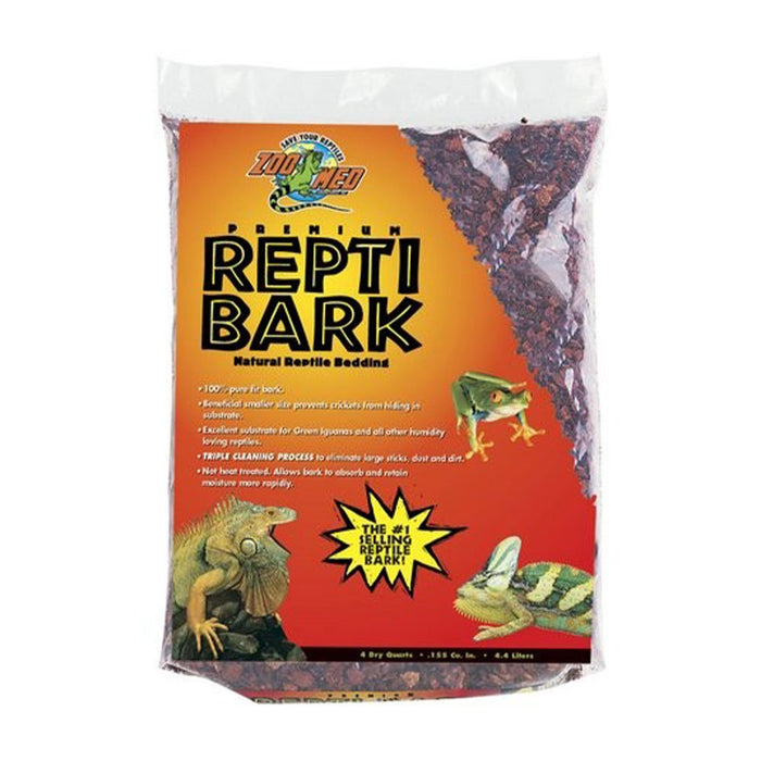 Photo of Zoo Med Laboratories-Zoo Med Laboratories Reptibark Natural Reptiles Bedding Substrate-4 qt-from Pet Wish Pros